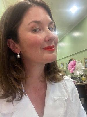 Australian South Sea Pearl Earrings in 18ct Yellow Gold