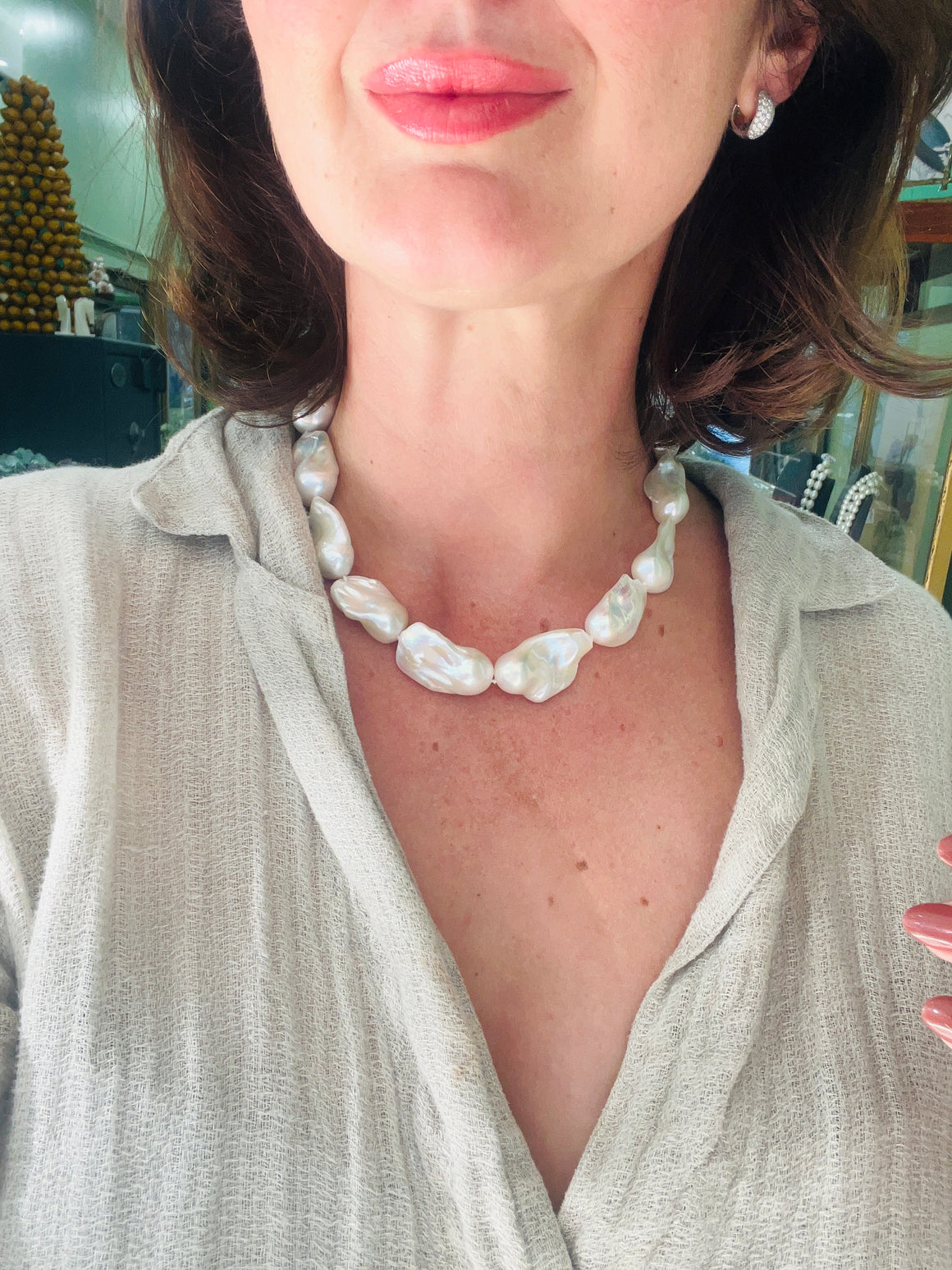 Baroque Pearl Necklace