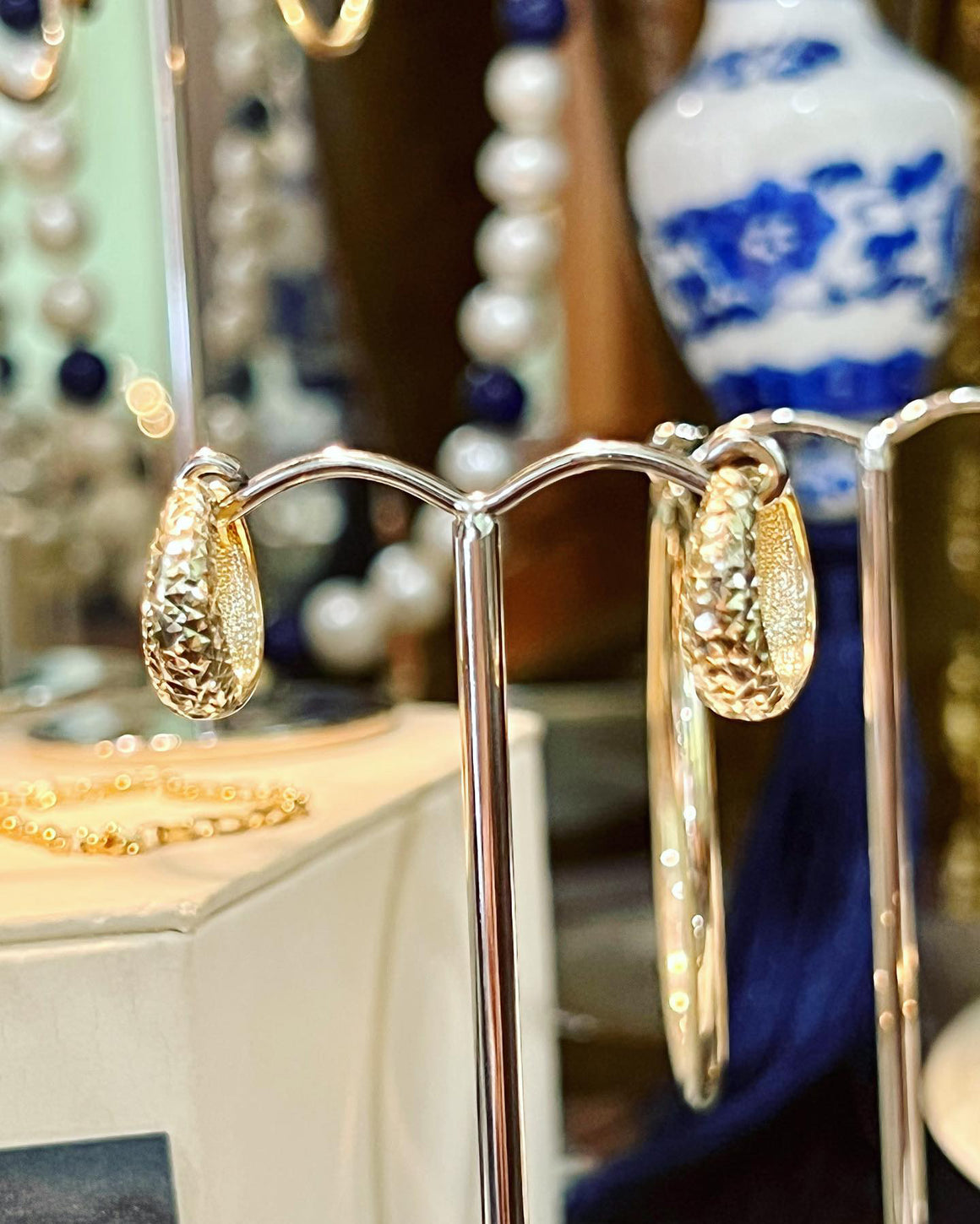 Yellow Gold Huggies