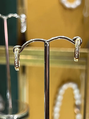 Diamond Huggies - 0.15 carat - 9ct Yellow Gold